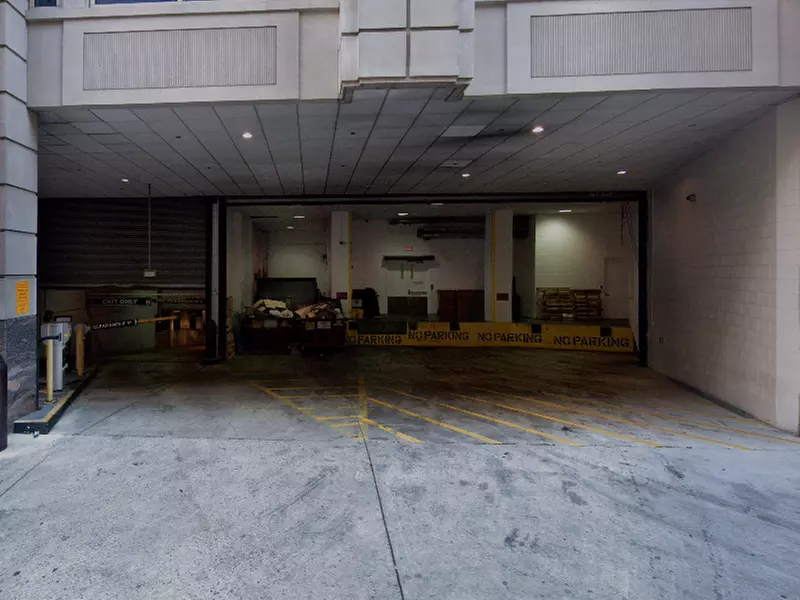 Parking at Alley Entrance - Cooperative Plaza Phase II