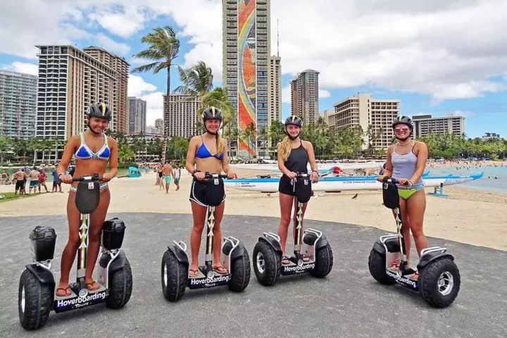 Magic Island and Ala Moana Beach Park Hoverboard Tour - Primary Image