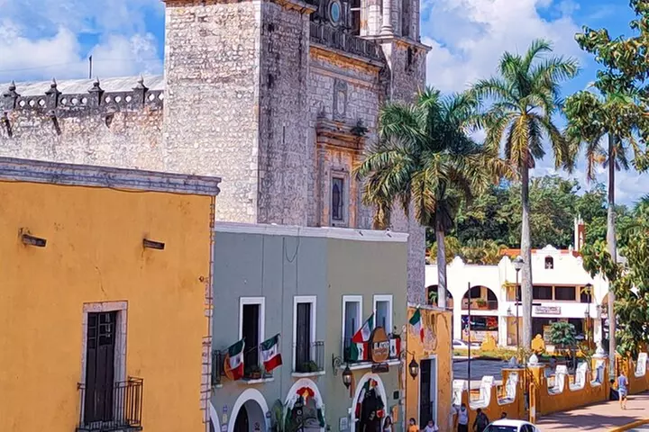 Chichen Itza Ruins, Cenote Ikkil & Hubiku, Valladolid and Buffet