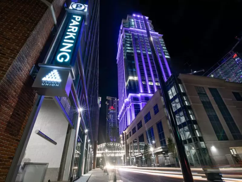 Parking at Seven20 Garage