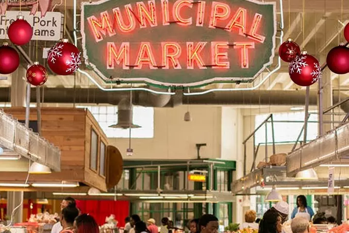 2 Hour Holiday Market Food Tour with Snowman Biscuit Class - Primary Image