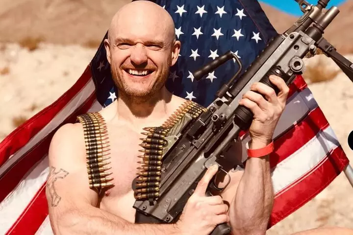 3 Gun Desert Machine Gun Shooting Adventure - Second Medium