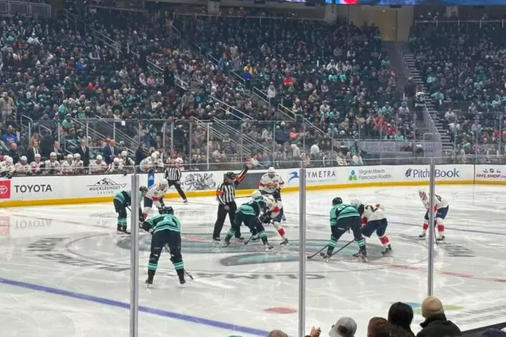 Seattle Kraken Ice Hockey Game Ticket at Climate Pledge Arena - Primary Image
