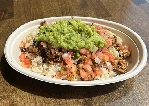 5% Cash Back at Burrito Bowl Mexican Grill