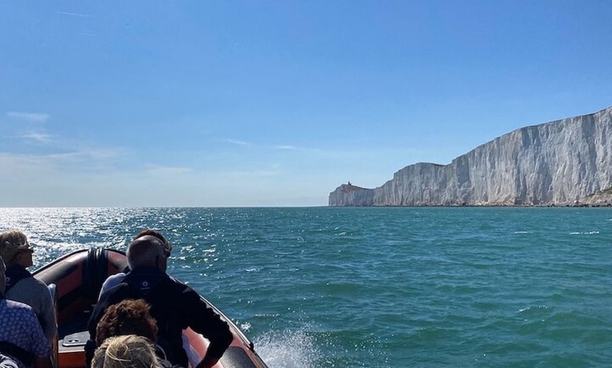 Image 3: The Seven Sisters & Beachy Head Lighthouse Boat Trip Adventure