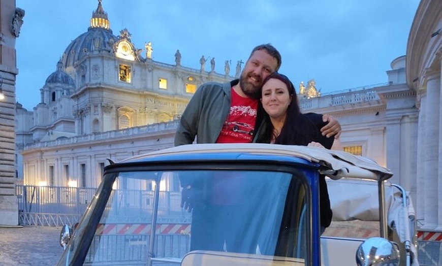 Image 14: Roma a bordo di un'Ape Calessino
