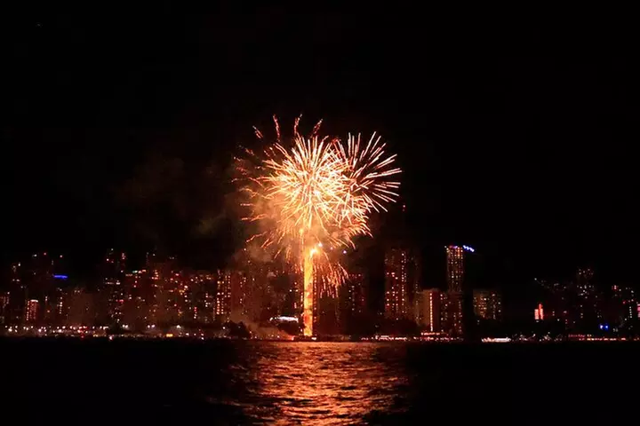 Honolulu BYOB Fireworks Boat Cruise