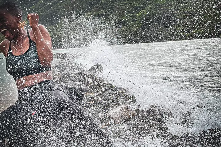 Waterfall Hike in Hawai'i Rainforest Trail