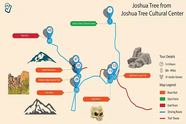 Joshua Tree National Park Self-Guided Driving Audio Tour