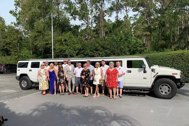 Orlando Airport to Disney World Transportation in a Hummer Limo - Second Medium
