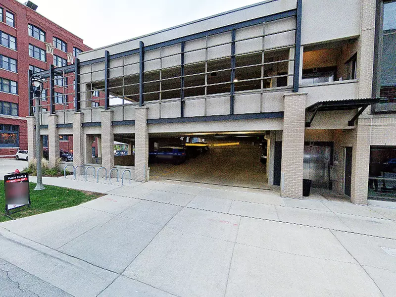 Parking at Brix Apartment Lofts Garage