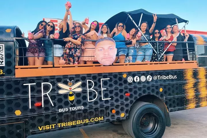 Roofless Party Bus Tour in Downtown Austin