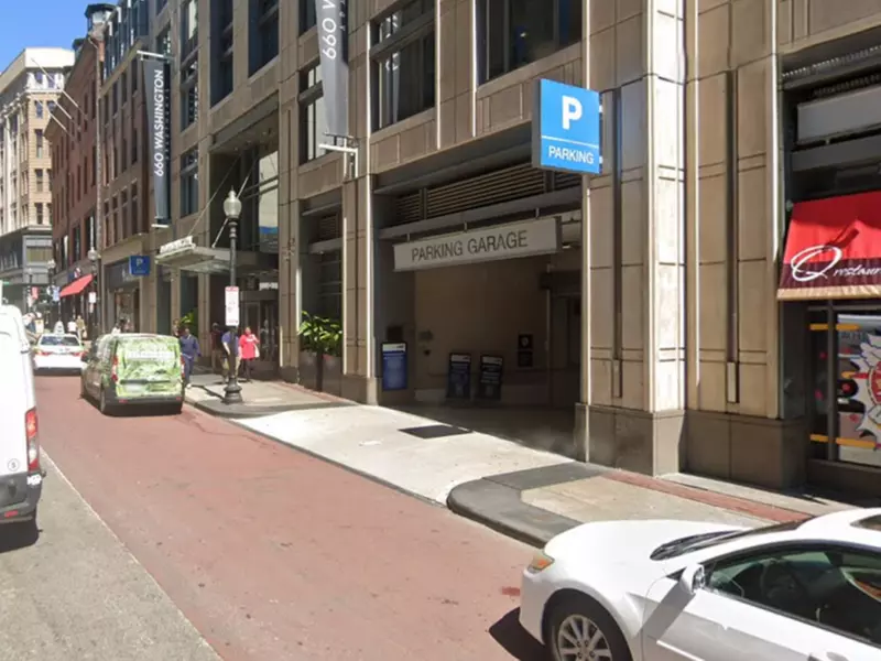 Parking at 660 Washington St. Garage