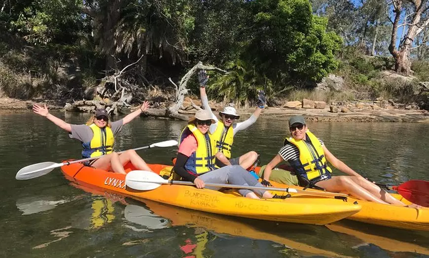 Image 1: Paddle in Paradise - 4 hours Double Kayak Hire