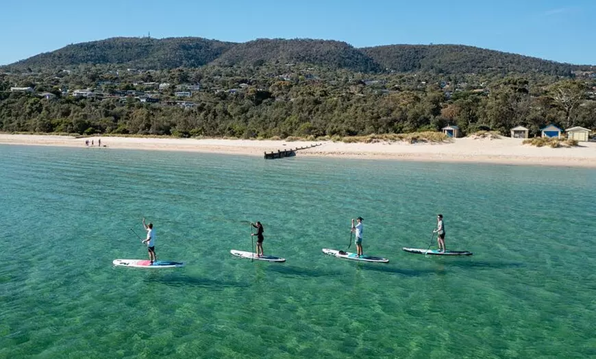 Image 1: Ultimate Peninsula Adventure: Stand Up Paddle, Hot Springs, Hike, L...