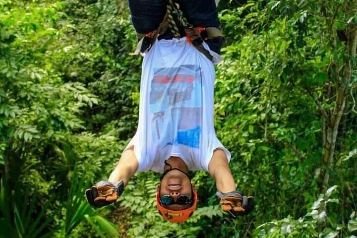 Small Group ATV (Shared) Tour, Zipline with Cenote From Cancun
