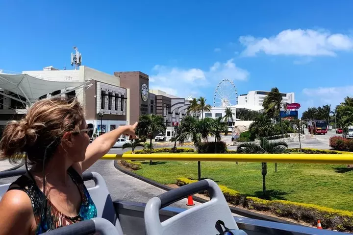 Cancun Party Bus Day Tour Shopping Tequila Tasting and Karaoke