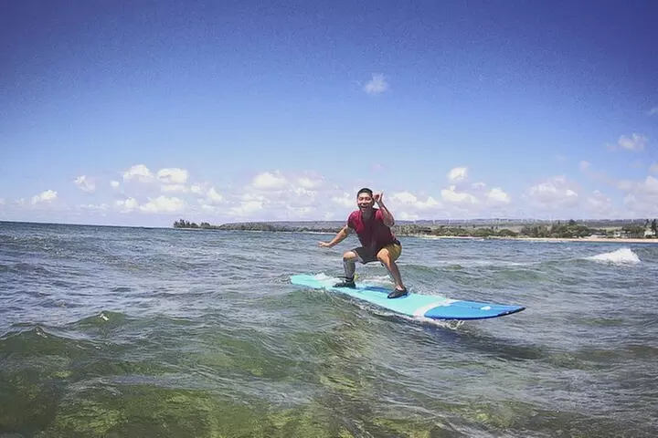 Group Surf Lessons for beginners on the North Shore of Oahu