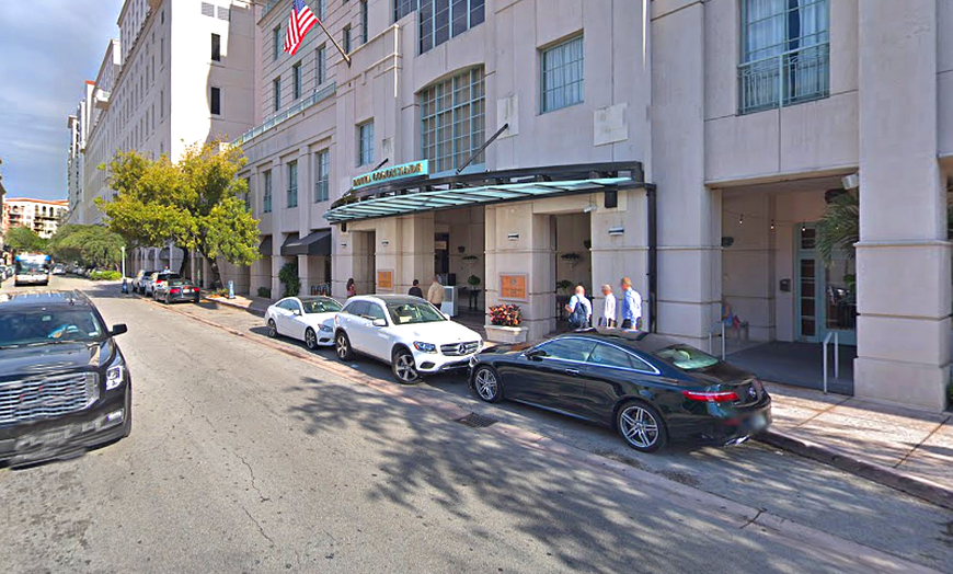 Image 1: Parking at Westin Colonnade - Valet Kiosk
