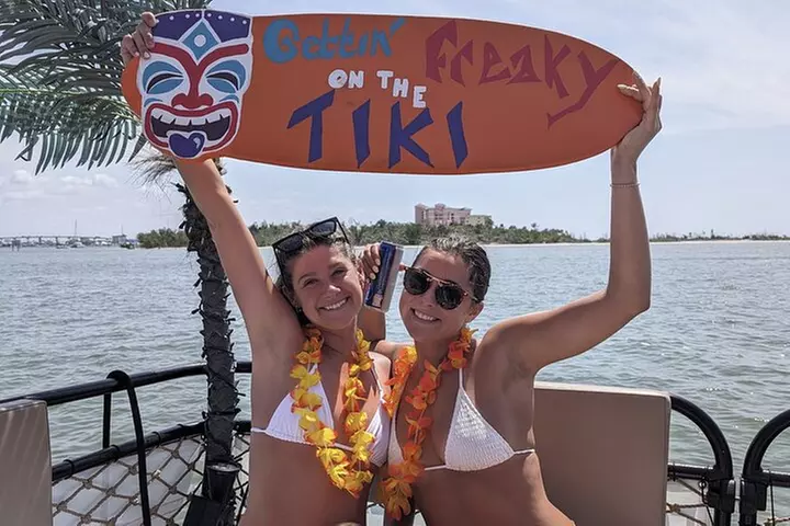 2 hour Tiki Pub Sensational Dolphin Sunset Cruise (Adults only)