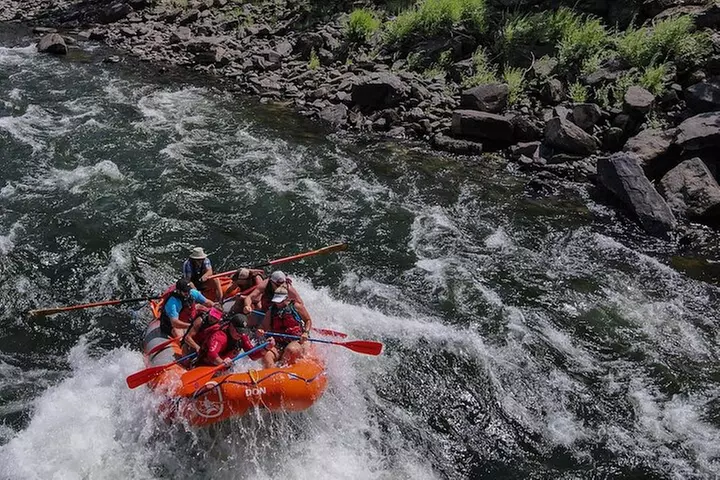 Riggins Idaho half-day rafting trip on the Salmon River