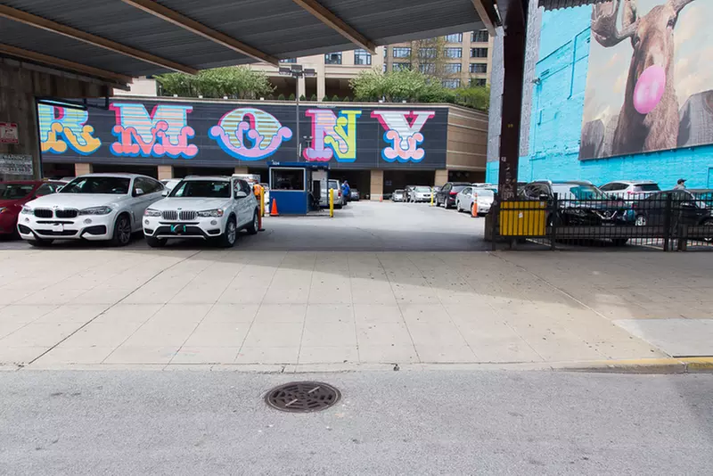 Parking at Loop Auto Parks Lot