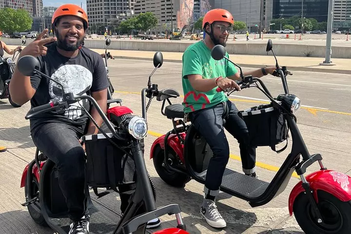 Half Day Dallas Fat Tire Scooter Rental - Primary Image