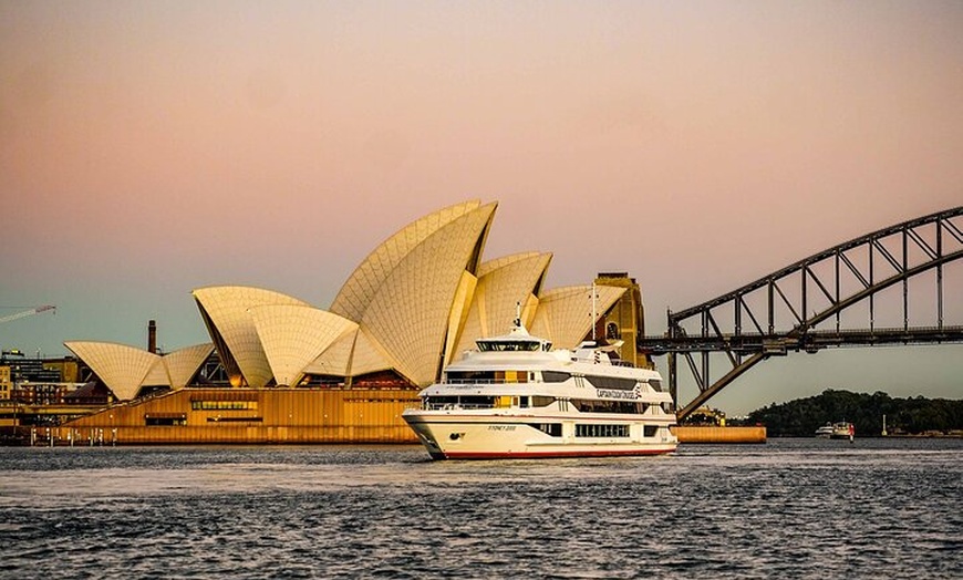 Image 1: Sydney Harbour Sunset Dinner Cruise