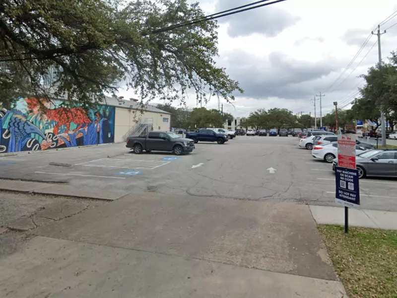 Parking at East Village Lot