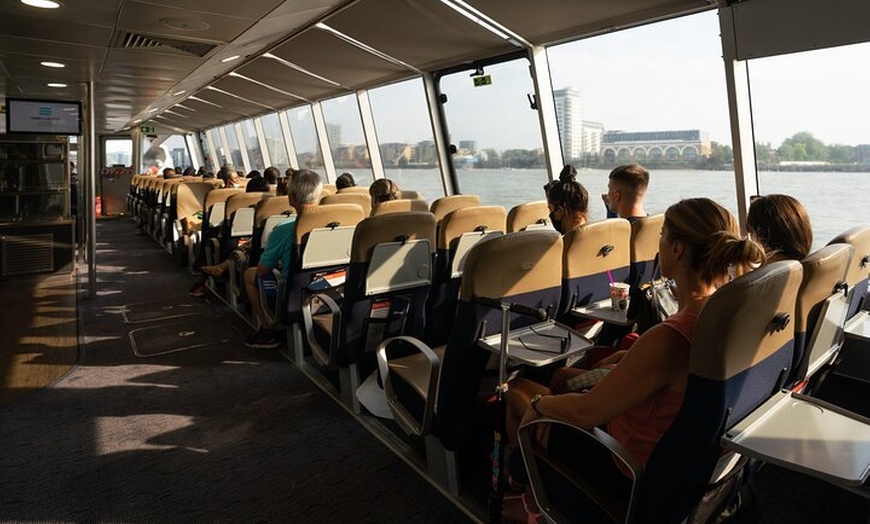 Image 4: London Roundtrip Thames Cruise Uber Boat by Thames Clippers