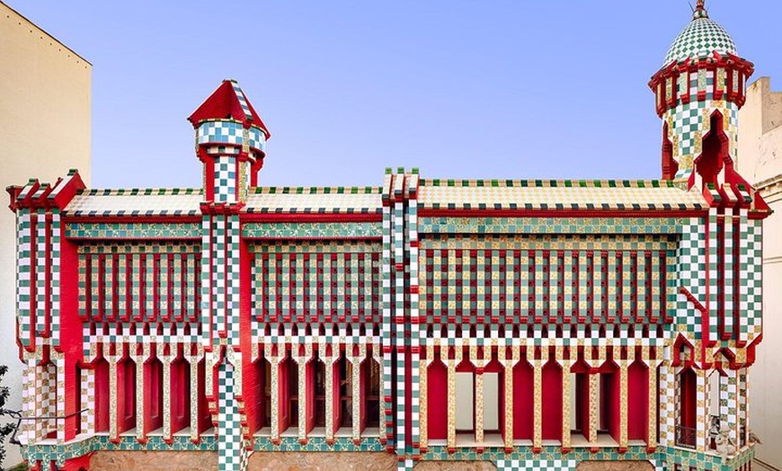 Image 12: Casa Vicens (la primera casa de Gaudí). Entrada directa