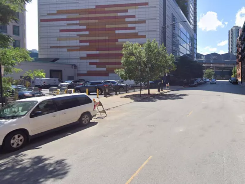Parking at 367 W. Illinois St. Lot