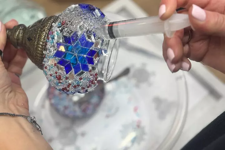 Glass Mosaic Art Workshop, Turkish Tea, Delights at Haghia Sophia