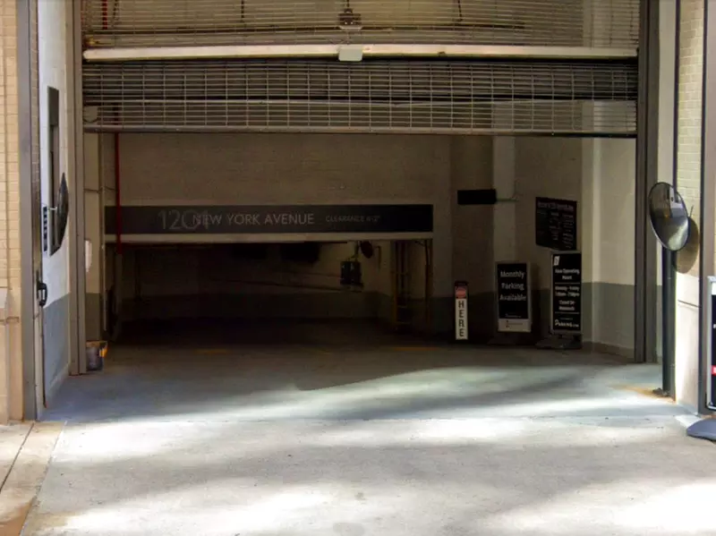 Parking at 1201 New York Ave. NW. Garage - Keys Held