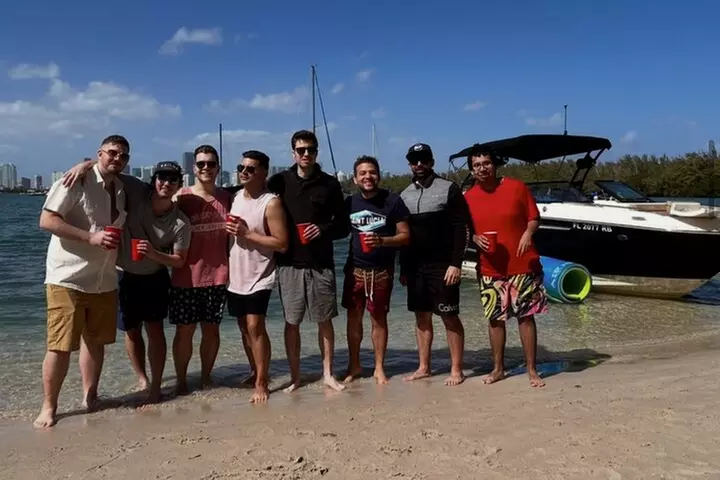 Private Captained Boat Tour in Miami for up to 12 passengers