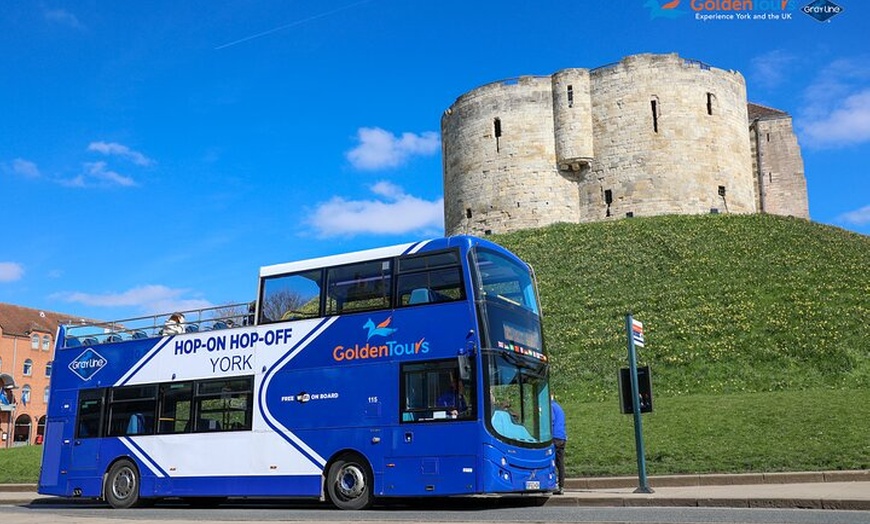 Image 10: Golden Tours York Hop-on Hop-off Open Top Bus Tour with Audio Guide