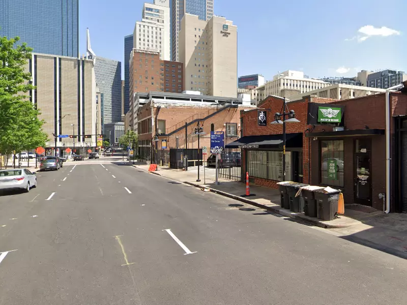Parking at 408 S. Ervay St. Lot