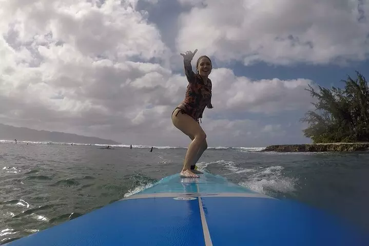 Private Surfing Lessons on the North Shore of Oahu