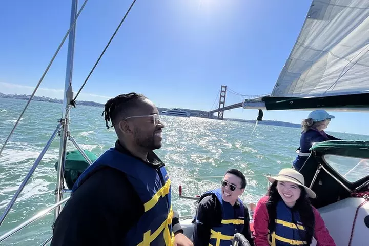 2hr. INTERACTIVE Sailing Experience on San Francisco Bay