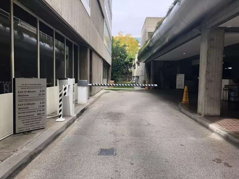 Parking at The Park DTLA Garage