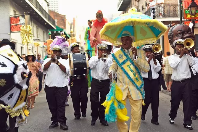 BE IN A REAL BOURBON STREET PARADE- Not a Tour - A Tradition - MOST FUN in NOLA! - Primary Image