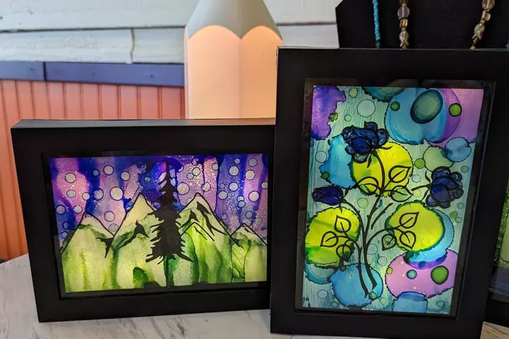 Alcohol Ink Light Boxes