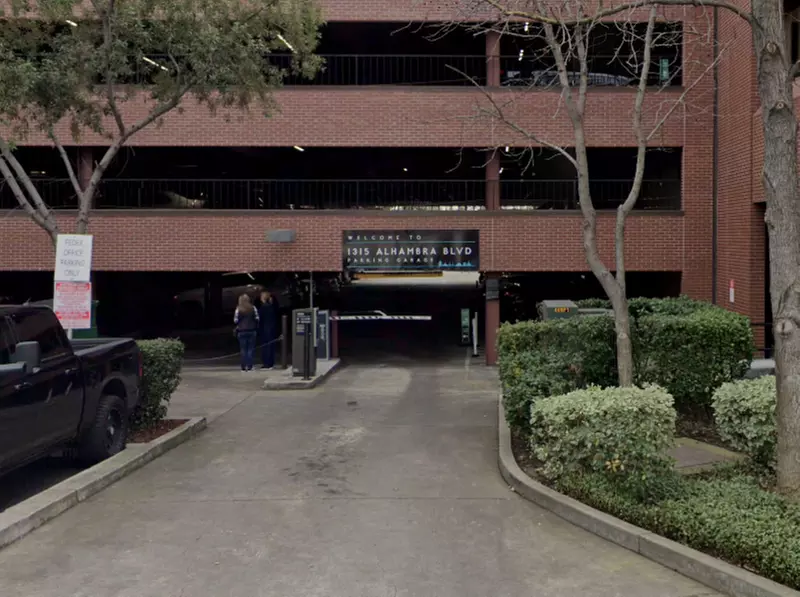 Parking at Alhambra Garage