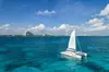 Isla Mujeres Catamaran, Open Bar and Beach Club Tour