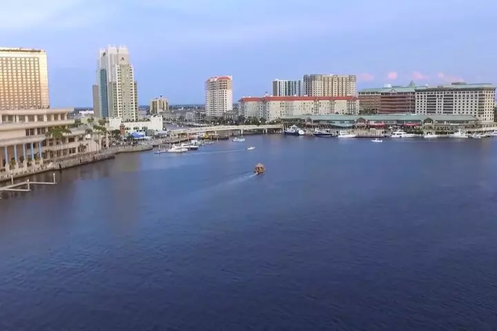 Tiki Boat - Downtown Tampa - The Only Authentic Floating Tiki Bar