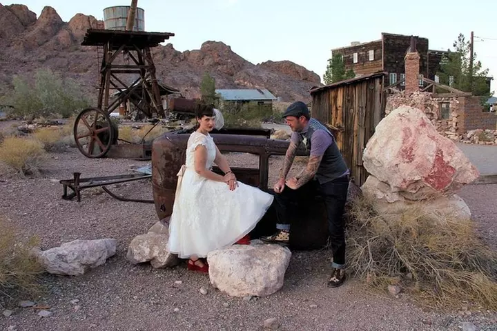 Wedding Ceremony: Nelson Ghost Town - Primary Image