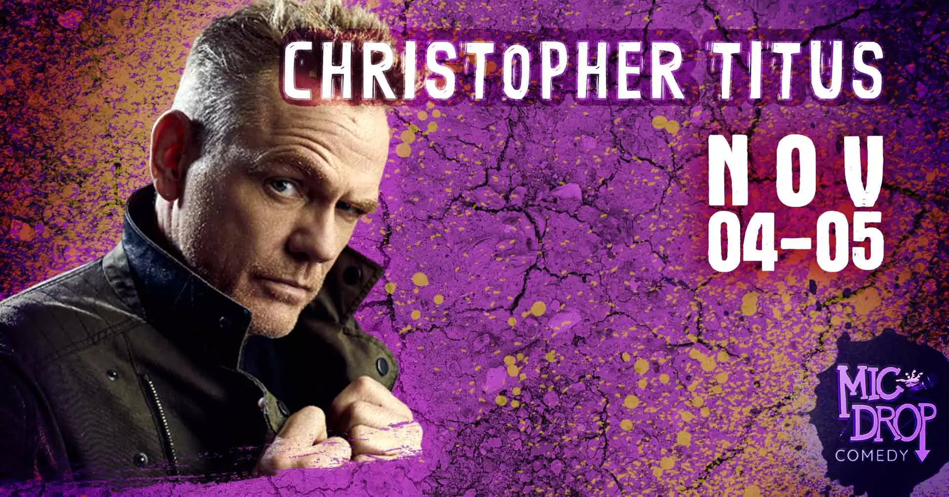 Christopher Titus - Saturday, Nov 5, 2022 / 9:30pm - Primary Image