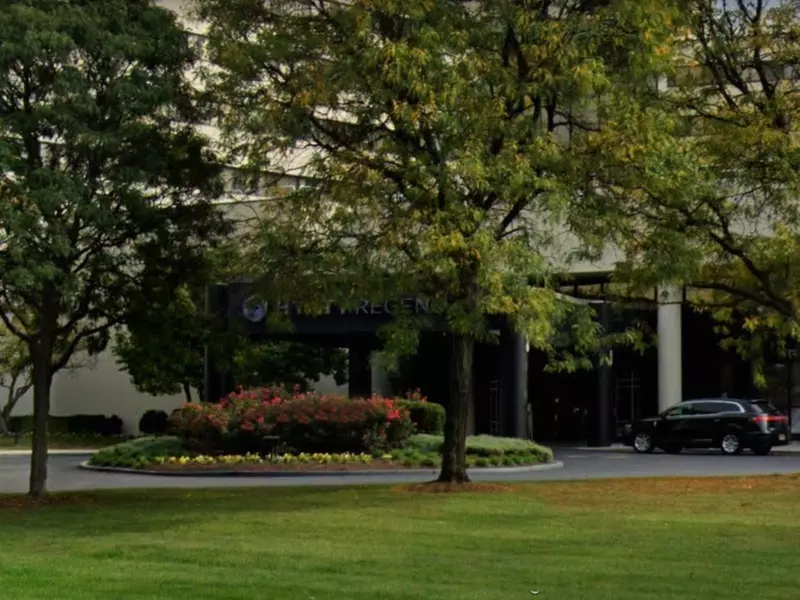 Parking at Hyatt Regency New Brunswick - Valet Kiosk