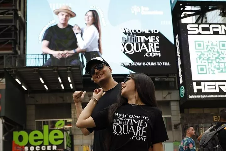 Get Your 15 Seconds of Fame on a Times Square Billboard in NYC!