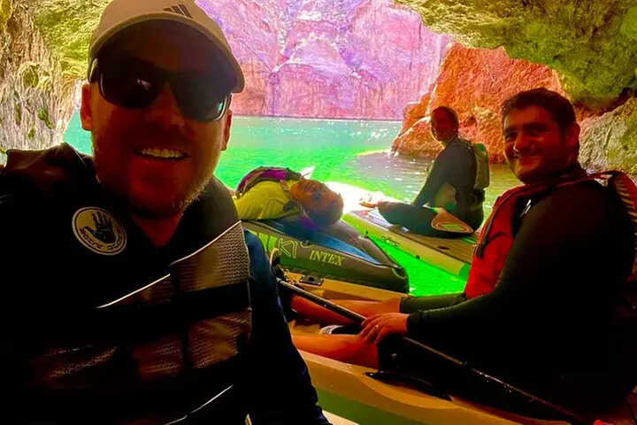 Emerald Cave Kayaking Tour from Las Vegas, Best Dam 1/2 Day Trip